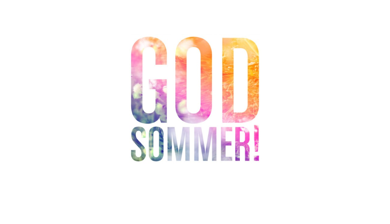 Illustrasjon god sommer