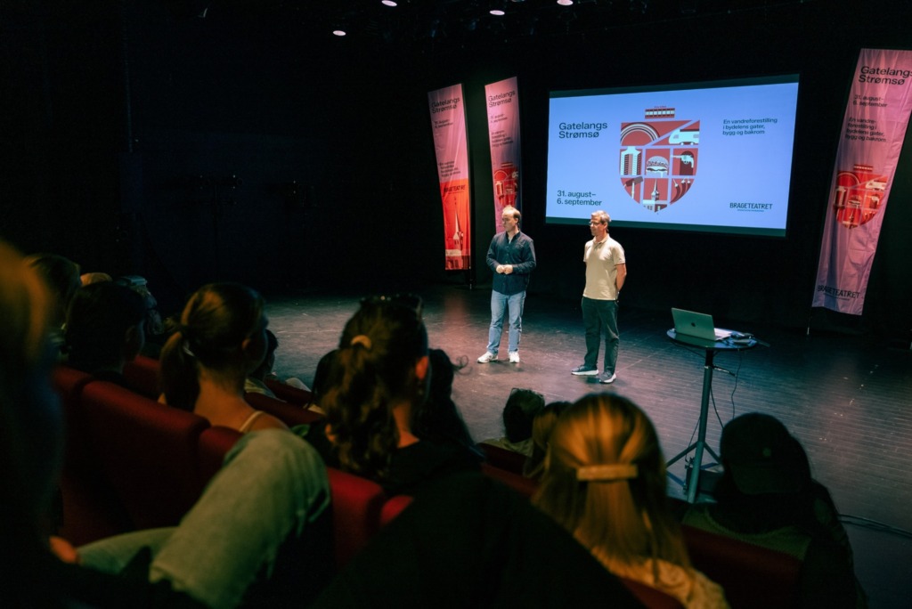illustrasjonsbilde kunstnerisk team Erlend og Håkon
Gatelangs Strømsø