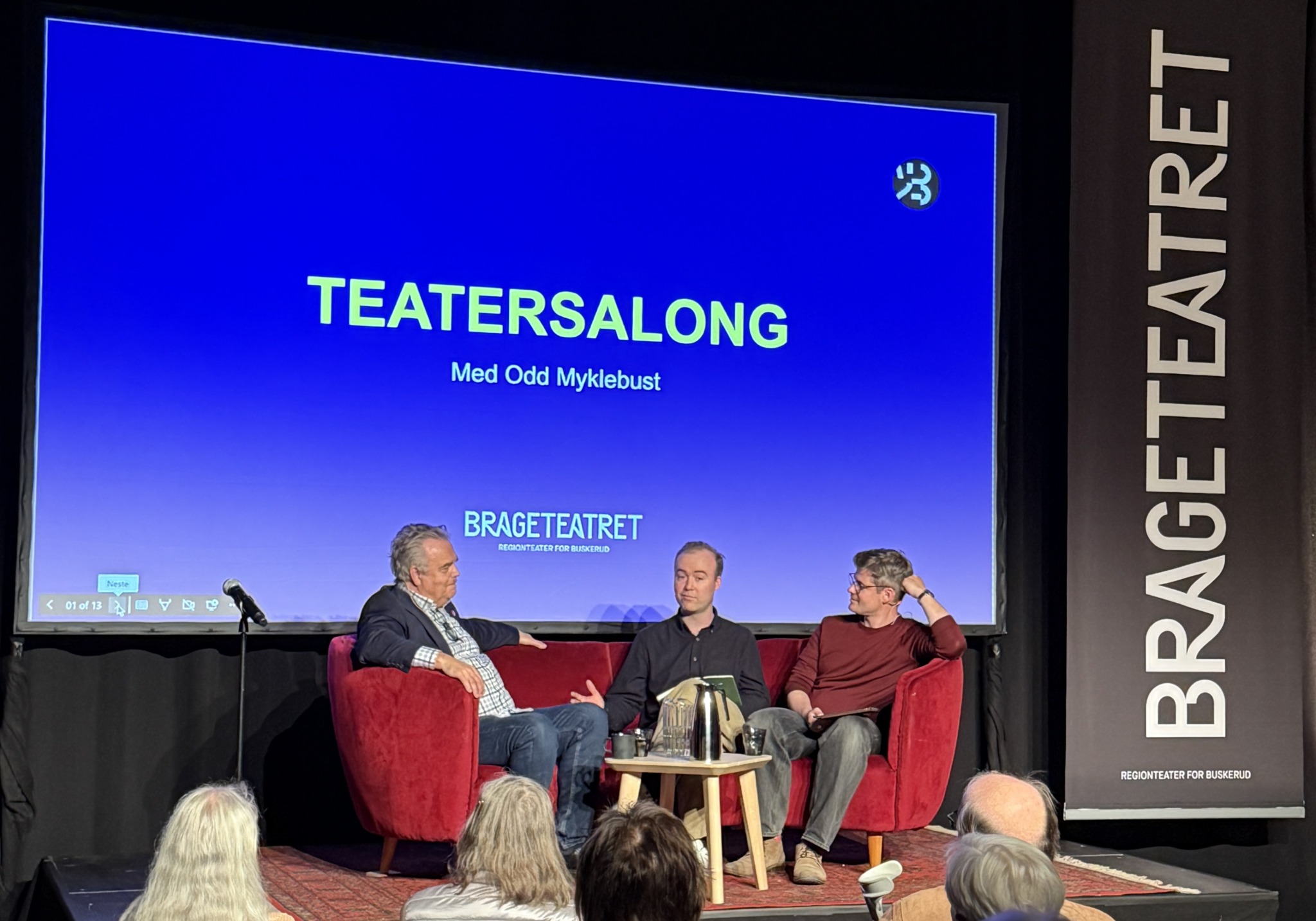illustrasjonsbilde teatersalong
